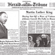 Image for article titled Today’s IHT is officially an artifact. Here are 8 memorable front pages